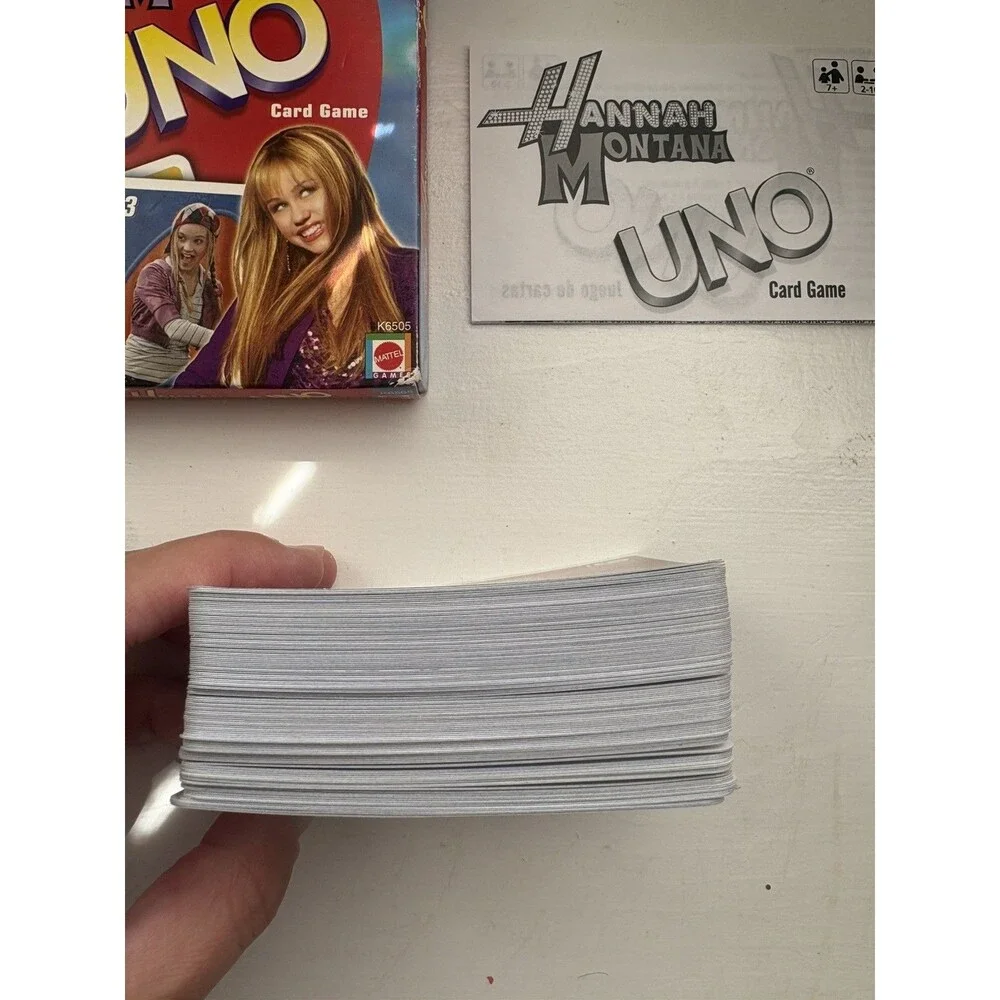 Hannah Montana UNO Miley Cyrus 2007 complete